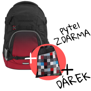 Školní batoh coocazoo MATE, Blazing Fire, certifikát AGR
