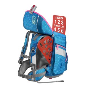 Školní aktovka/batoh 2IN1 PLUS pro prvňáčky – 6dílný set, Step by Step Dolphin Pi