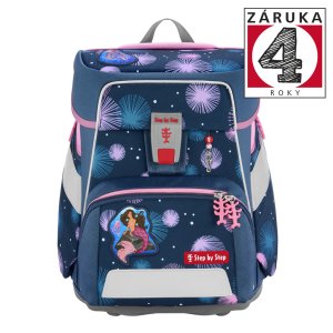 Školní aktovka SPACE pro prvňáčky - 5-dílný set, Step by Step Mermaid Delia, certif