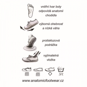 Domácí obuv Anatomic Barefoot Craft B