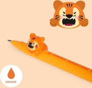 Gelové pero Legami Gel Pen With Animal Decoration - Lovely Friends - Tiger