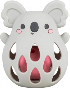 Silikonové chrastítko Tiger Tribe Silicone Rattle - Koala