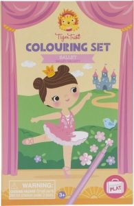 Omalovánky Tiger Tribe Colouring Set - Ballet