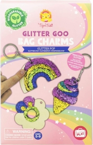 Kreativní sada Tiger Tribe Glitter Goo - Bag Charms