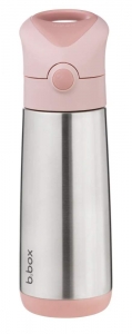 b.box 0875 Termoska na pití s brčkem 500 ml - blush crush