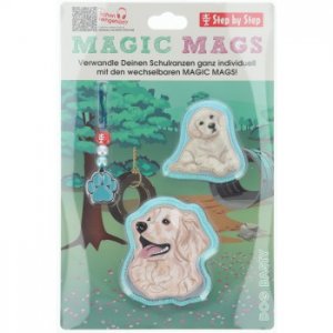 Doplňková sada obrázků MAGIC MAGS Dog Basty k aktovkám GRADE, SPACE, CLOUD, 2IN1 a KID