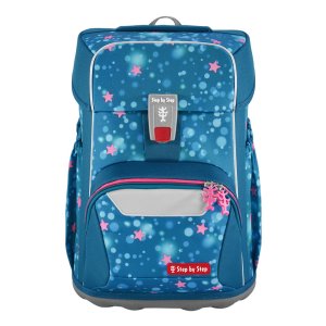 Školní aktovka Step by Step GIANT Mermaid Lola, pro prvňáčky - 5dílný set, certifikát AGR