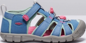 Dětské sandály Keen Seacamp II CNX children coronet blue/hot pink