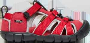 Dětské sandály Keen Seacamp II CNX children ribbon red/alloy