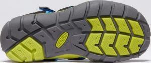 Dětské sandály Keen Seacamp II CNX youth black/brilliant blue