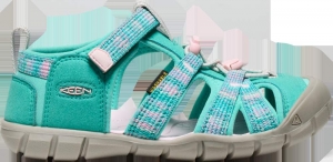 Dětské sandály Keen Seacamp II CNX youth bright aqua/pink-a-boo