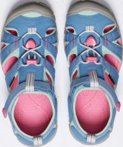 Dětské sandály Keen Seacamp II CNX youth coronet blue/hot pink