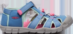 Dětské sandály Keen Seacamp II CNX youth coronet blue/hot pink