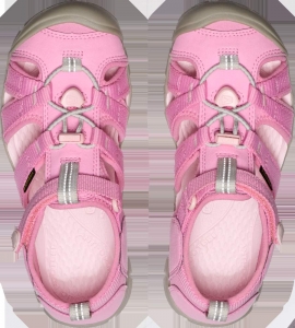Dětské sandály Keen Seacamp II CNX youth moonlite mauve/pink-a-boo