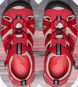 Dětské sandály Keen Seacamp II CNX youth ribbon red/alloy