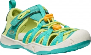 Dětské sandály Keen Moxie sandal children bright aqua/bright marigold