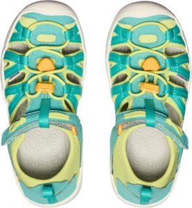 Dětské sandály Keen Moxie sandal children bright aqua/bright marigold
