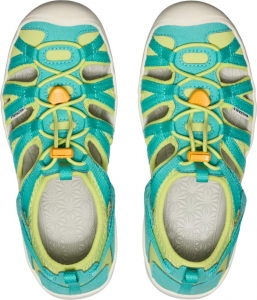 Dětské sandály Keen Moxie sandal youth bright aqua/bright marigold
