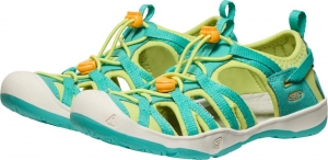 Dětské sandály Keen Moxie sandal youth bright aqua/bright marigold