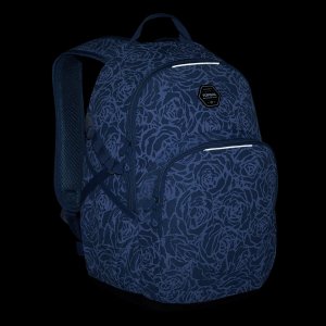 Modrošedý studentský batoh Topgal YOKO 25029