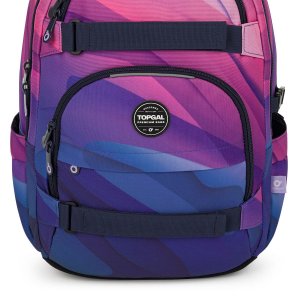 Růžovofialový studentský batoh Topgal VIKI 25032