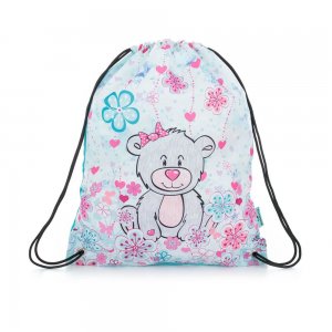 Bagmaster SÁČEK LUMI 21 C sáček na školní na přezůvky / tělocvik - medvídek