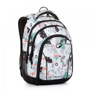 Bagmaster SUPERNOVA 21 A studentský batoh - světlý