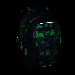 Bagmaster PORTO 24 A školní set – černo-zelený