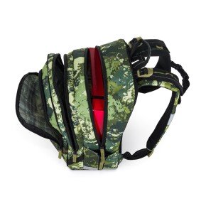 Bagmaster ALFA 25 B školní tříkomorový batoh – stíhačky