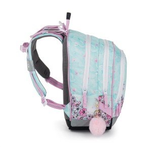 Bagmaster ALFA 25 A školní tříkomorový batoh – víla