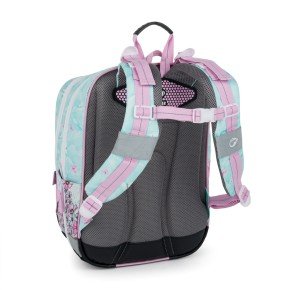 Bagmaster ALFA 25 A školní tříkomorový batoh – víla