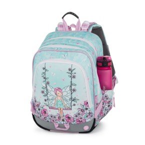 Bagmaster ALFA 25 A školní tříkomorový batoh – víla