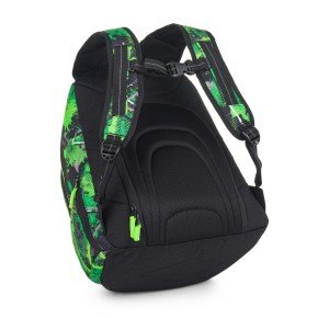 Bagmaster LINCOLN 25 A studentský batoh – zeleno-černý