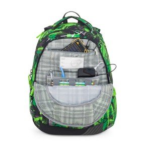 Bagmaster LINCOLN 25 A studentský batoh – zeleno-černý
