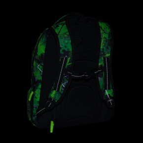 Bagmaster LINCOLN 25 A studentský batoh – zeleno-černý