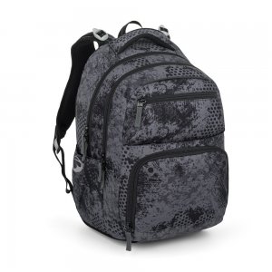  bagmaster ZIPSTER 25 B školní batoh – šedý