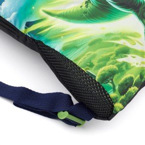 Bagmaster SÁČEK LUMI 25 C školní na přezůvky / tělocvik – dinosaurus