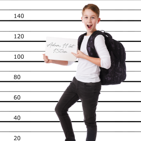 Bagmaster BAG 25 B studentský set – černo-modrý