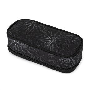 Bagmaster ZIPSTER 25 A studentský set – černý s bílými květy