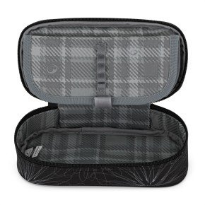Bagmaster ZIPSTER 25 A studentský set – černý s bílými květy