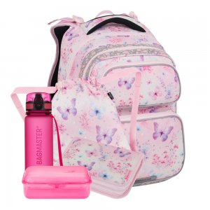 Bagmaster DOPI 25 A velký školní set pro prvňáčky – motýlci