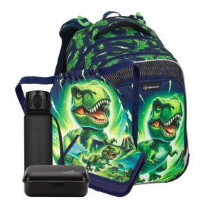 Bagmaster LUMI 25 C velký školní set pro prvňáčky – dinosarus