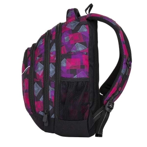 BAGMASTER ENERGY 8 E STUDENTSKÝ BATOH - RŮŽOVO ČERVENÝ