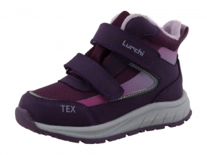Dětské celoroční boty Lurchi 95L0083009 purple-flieder