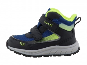 Dětské celoroční boty Lurchi 95L0083009 navy-lime