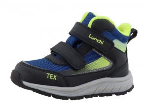 Dětské celoroční boty Lurchi 95L0083009 navy-lime