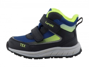 Dětské celoroční boty Lurchi 95L0083009 navy-lime