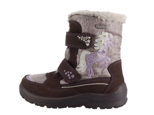 Dětské zimní boty Lurchi 63L1073004 aubergine