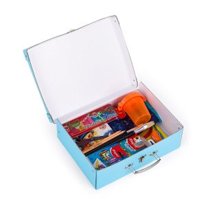 Kufřík na výtvarné potřeby modrý Topgal CASE 24063