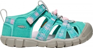 Dětské sandály Keen  Seacamp II CNX children bright aqua/pink-a-boo